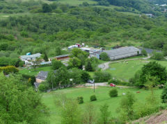 
Rockwood Colliery site, Taffs Well, June 2013